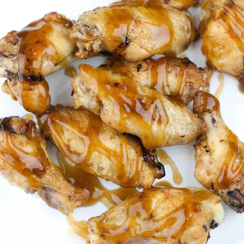 Honey Garlic Boneless Chicken Wings (6 pcs)