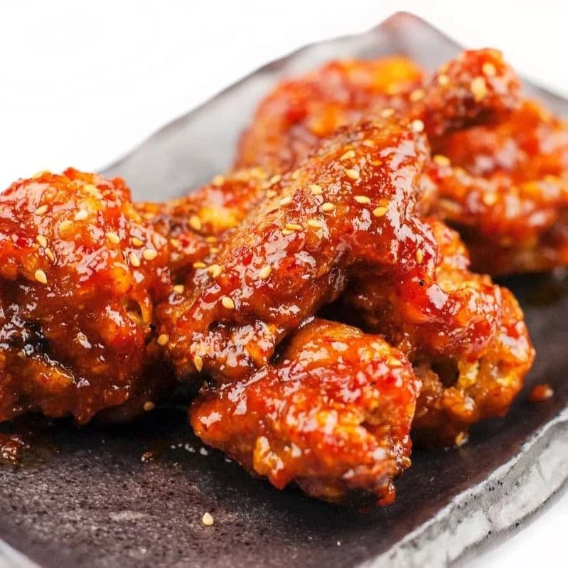 Hot Boneless Chicken Wings (6 pcs)